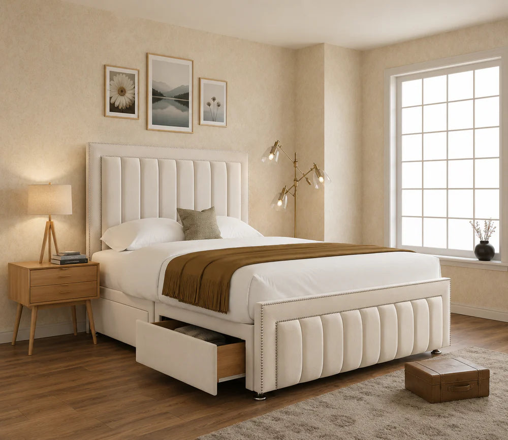 Humpty Panel Bumper bar Divan Bed