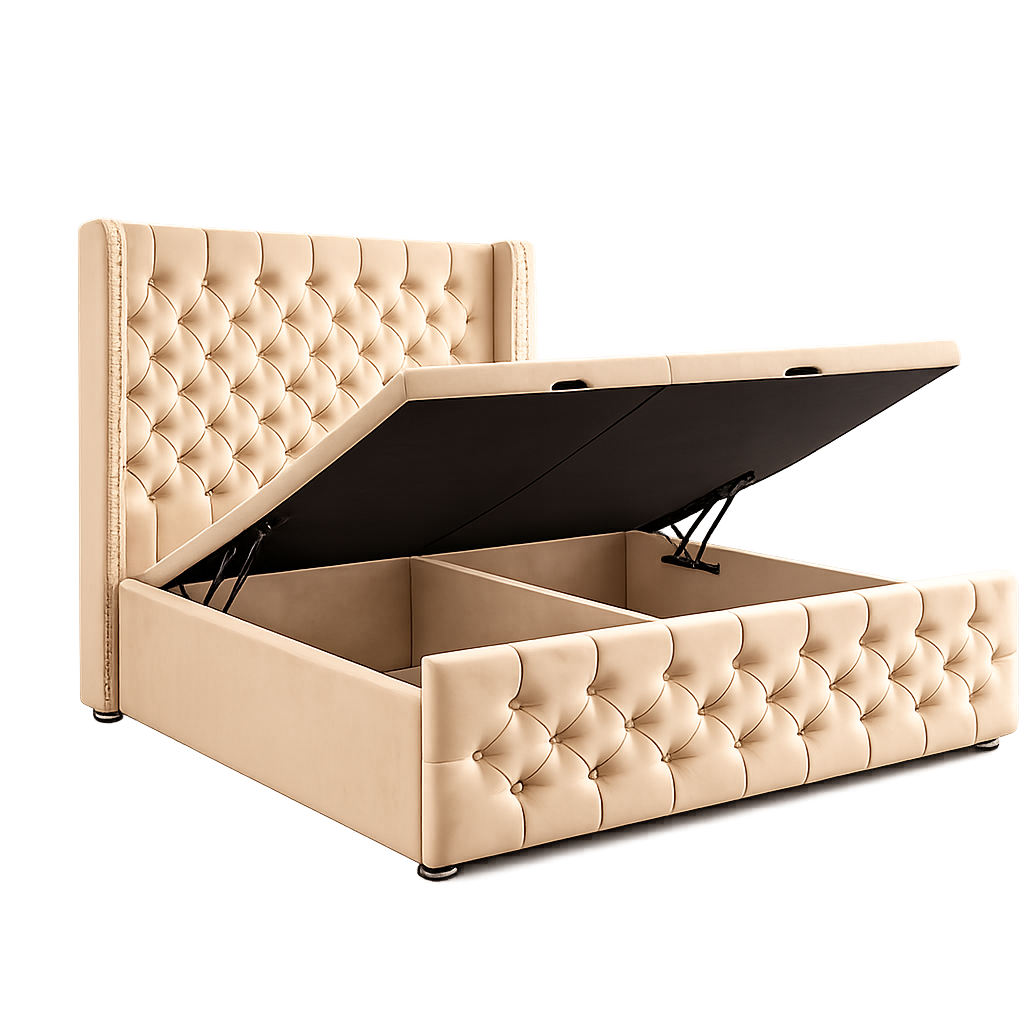 Sunrise Chesterfield Divan Ottoman Bed