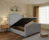 Mario Winged Plain Divan Ottoman Storage Bed