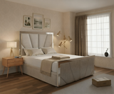 Emma Art Deco Divan Ottoman Bed