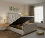 Emma Art Deco Divan Ottoman Bed