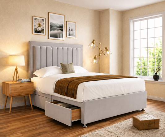 Ripon Linestyle Bumperbar Divan Bed