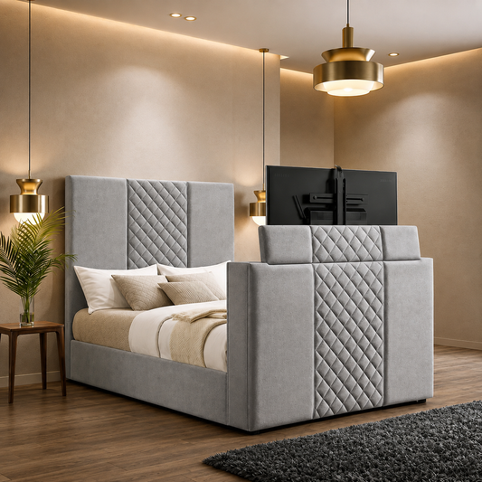 Marry Elegant TV Bed Frame