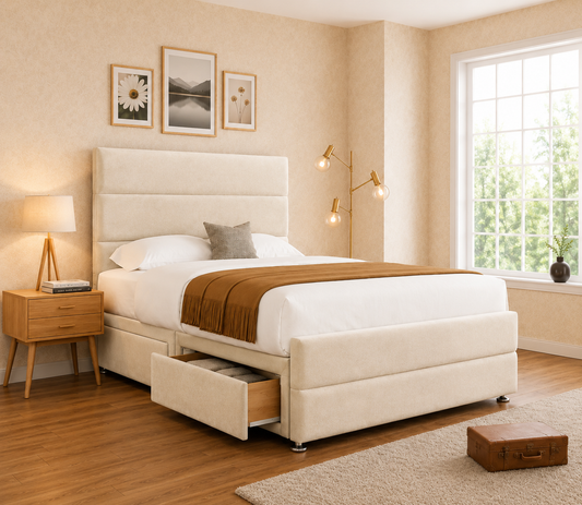 Sandal Divan Bed With Footboard