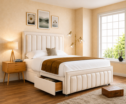 Humpty Panel Bumper bar Divan Bed