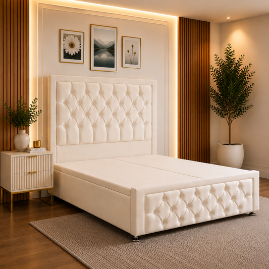 Rose Divan Ottoman Storage Bed