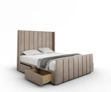 Emma Paneled Divan Bed With Footboard