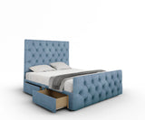 Dora Chesterfield Divan Bed With Matching Footboard