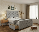 Peru Chesterfield Divan Bed
