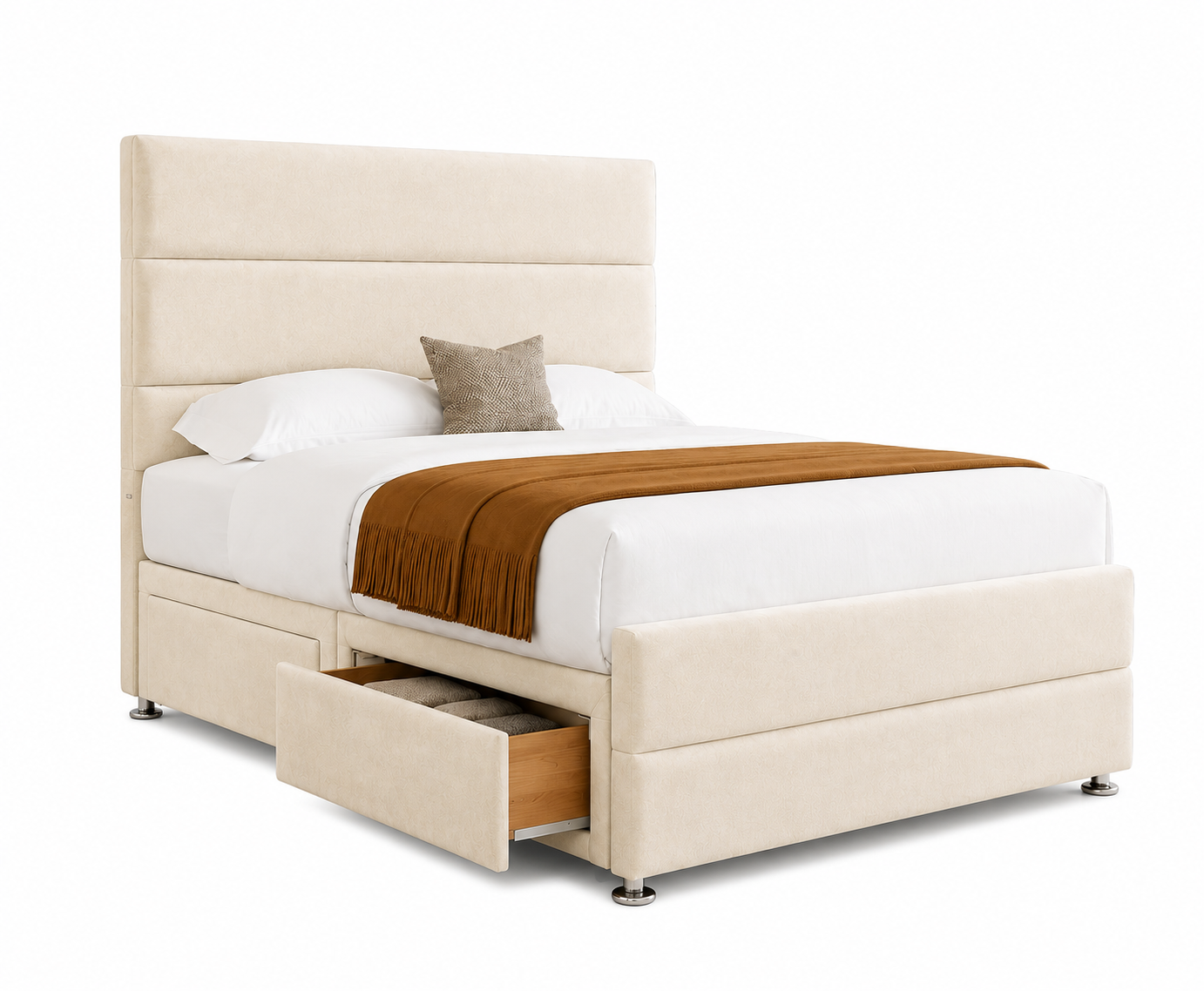 Sandal Divan Bed With Footboard