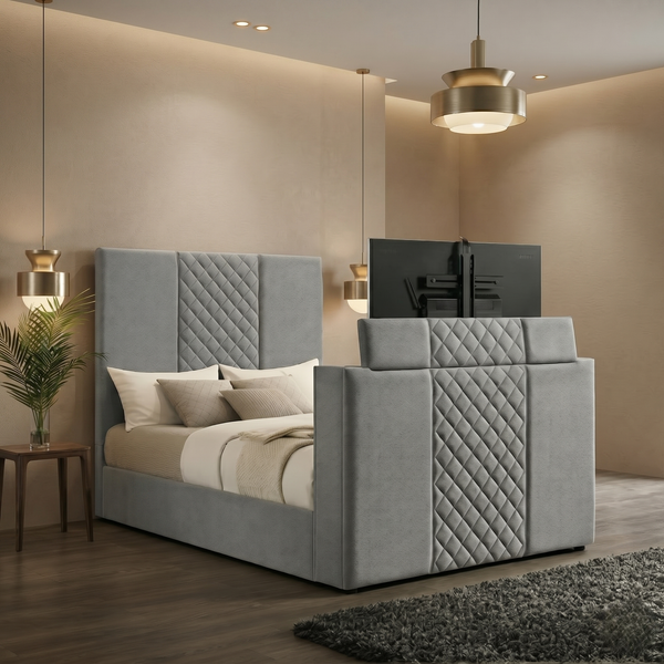Marry Elegant TV Bed Frame