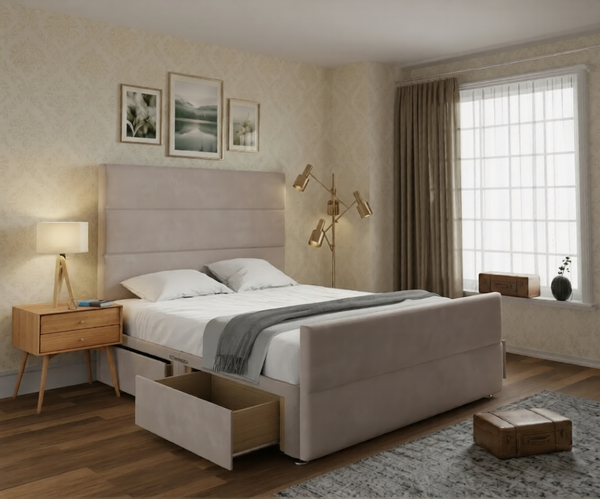 Ava Divan Bed With Matching Footboard