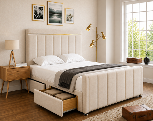 Rio Divan Bed With Matching Footboard