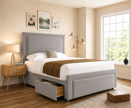 Lucas Bumperbar Divan Bed With Footboard