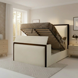Tobias TV Bed Frame With Black Border
