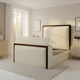 Tobias TV Bed Frame With Black Border