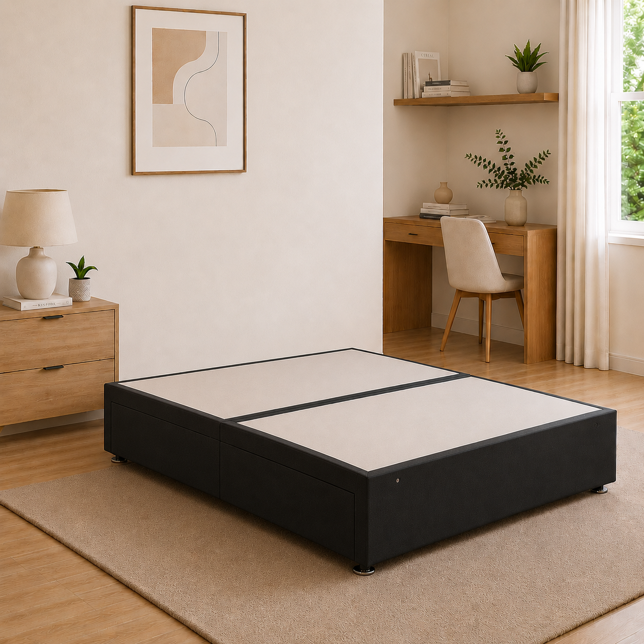 Stella Reinforce Divan Base with Drawers