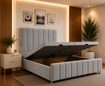 Anna Panel Divan Ottoman Bed