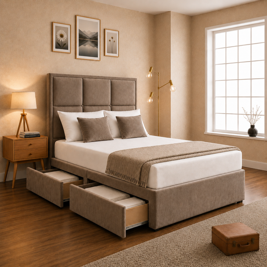 Allena Cubed Divan Bed
