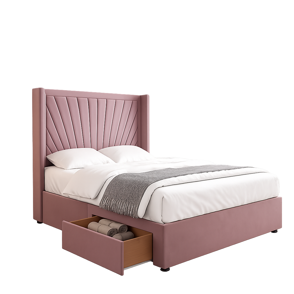 Sunshine Winged Divan Bed