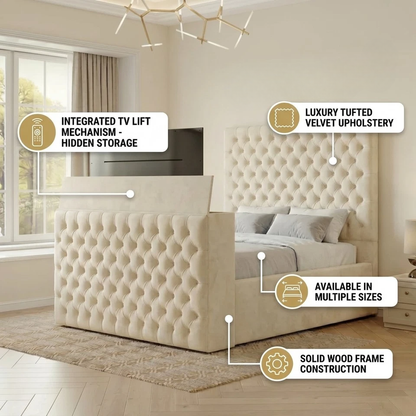 Sultan Chesterfield TV Bed Frame