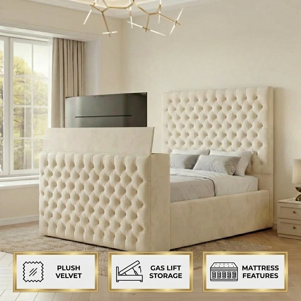 Sultan Chesterfield TV Bed Frame