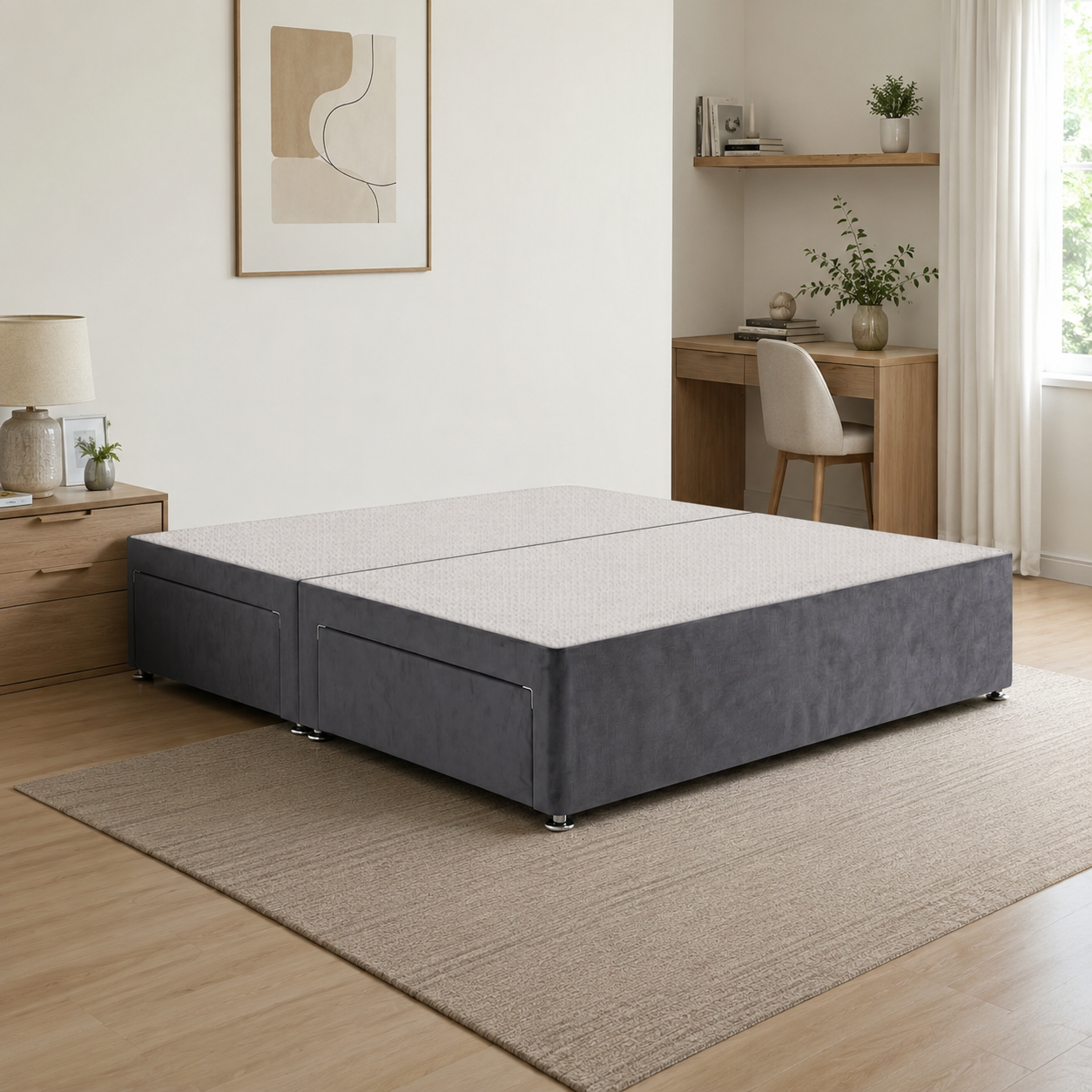Sally Luxury Divan Base With Drawers