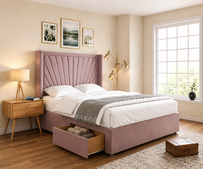Sunshine Winged Divan Bed