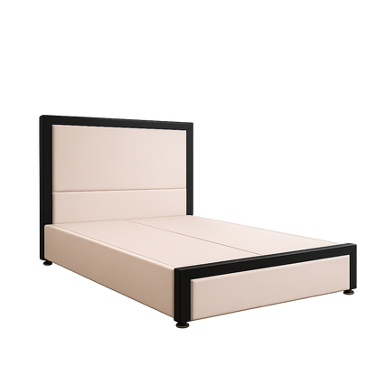 Kingston Divan Ottoman Bed With Art Deco Headboard & Footboard