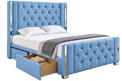 Medora Chesterfield Art Deco Divan Bed