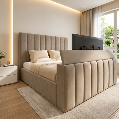 Kingston Panel TV Bed Frame