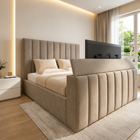 Kingston Panel TV Bed Frame