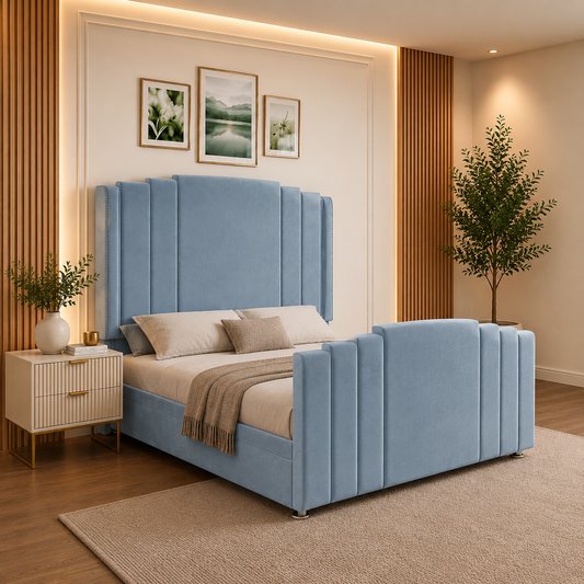 Maryland Winged Divan Ottoman Bed