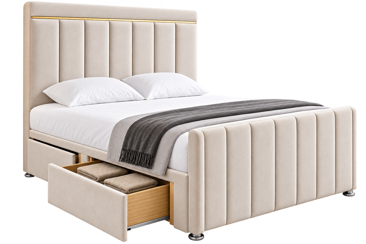 Rio Divan Bed With Matching Footboard