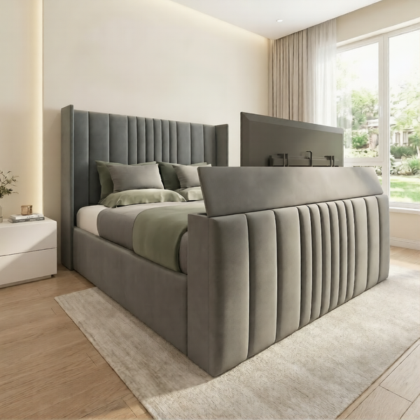 Manhattan Winged TV Bed Frame