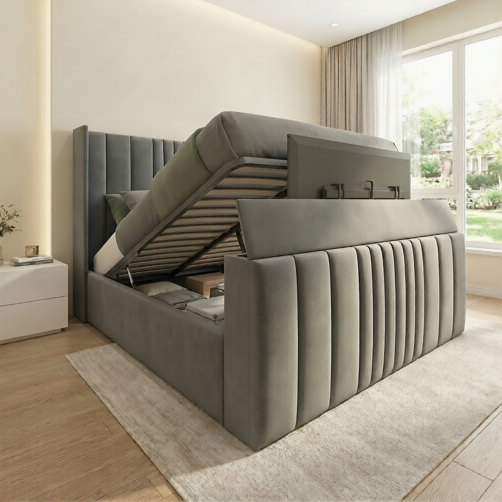 Manhattan Winged TV Bed Frame