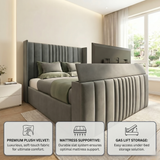 Manhattan Winged TV Bed Frame