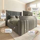 Manhattan Winged TV Bed Frame