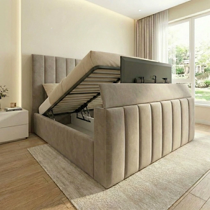Kingston Panel TV Bed Frame