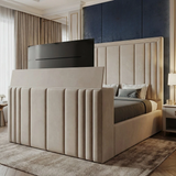 Lama Panel TV Bed Frame