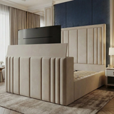 Lama Panel TV Bed Frame