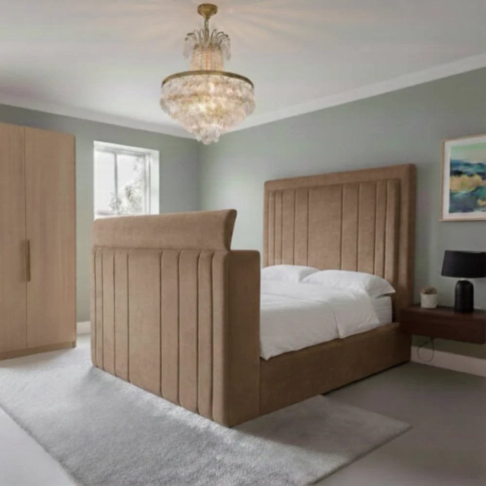Yorkshire Line style TV Bed Frame